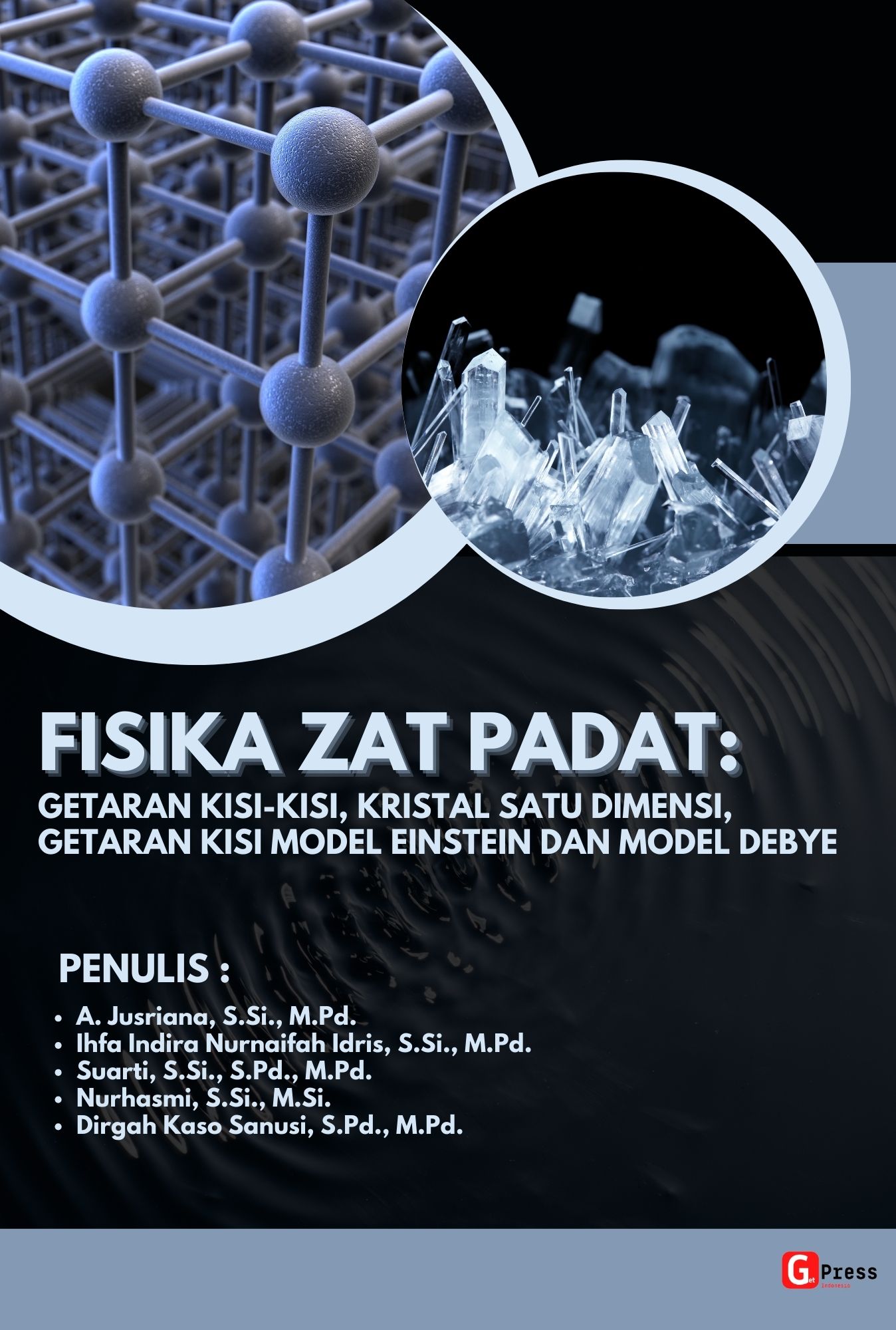 Fisika Zat Padat :  Getaran Kisi-Kisi,  Kristal Satu Dimensi, Getaran Kisi Model  Einstein Dan Model Debye